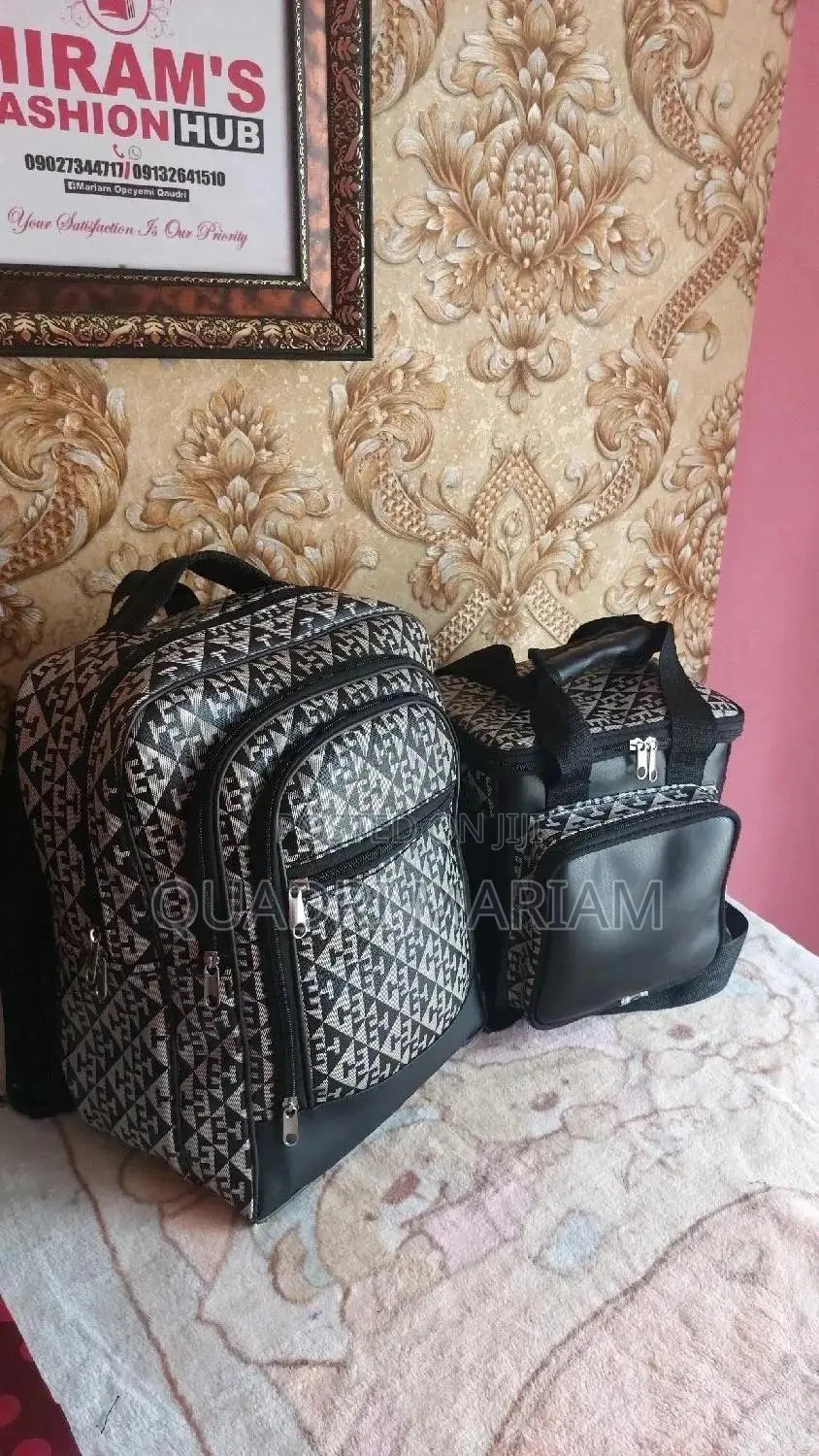 School Bag And Lunch Bag
