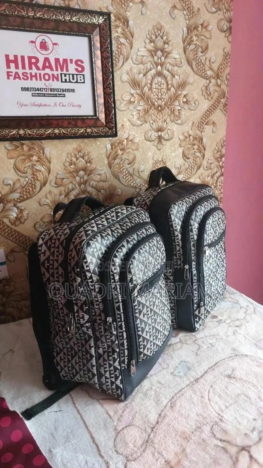 School Bag And Lunch Bag