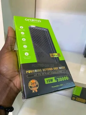 Photo - Oraimo 30000mah 15w Power Bank | Powerbox 300 Lit
