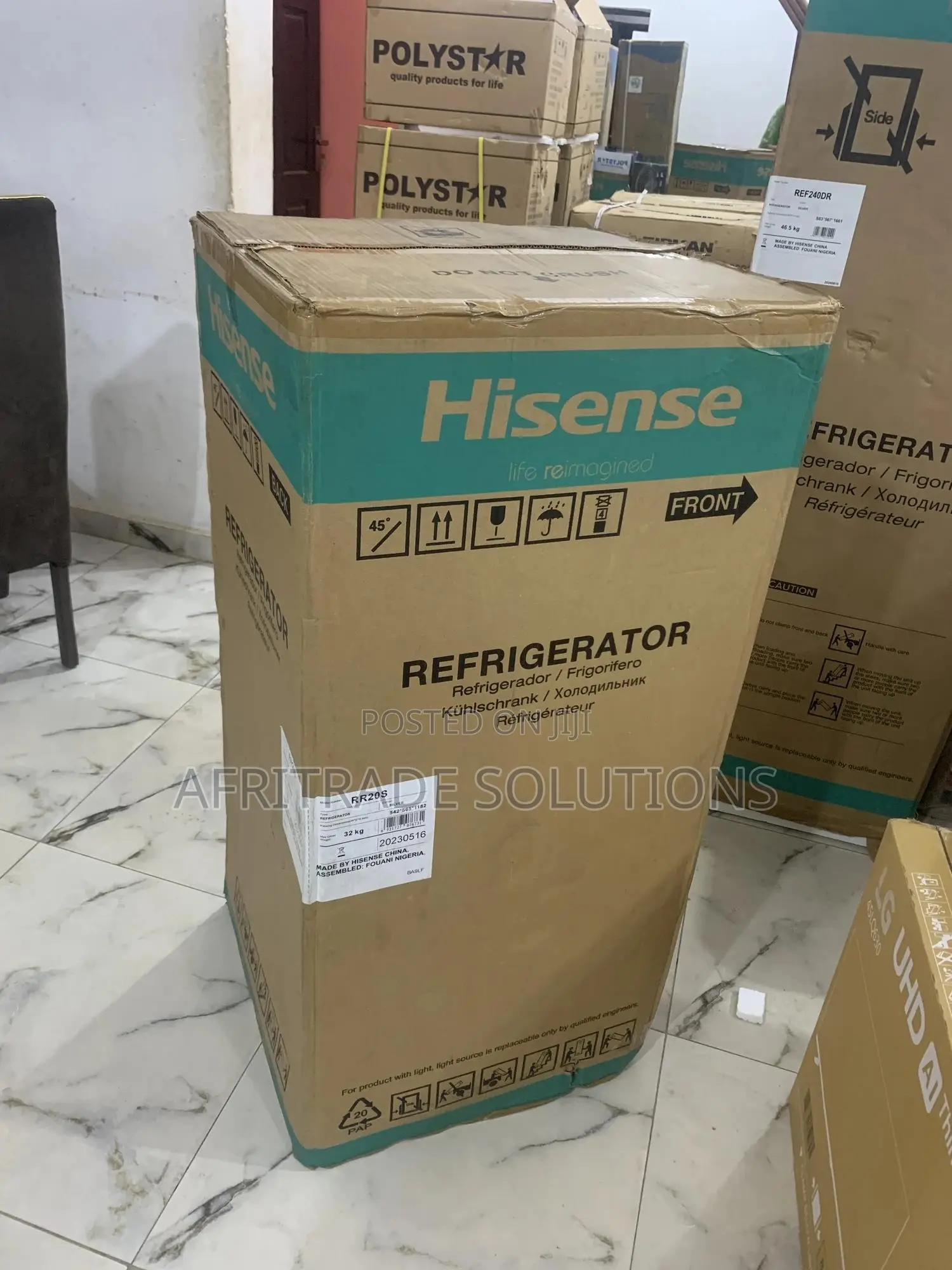 Perfect Cooling-Hisense Rr20s 150l Refrigerator
