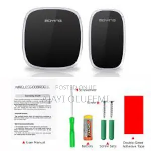 Boying Wireless Battery-Powered Doorbell.