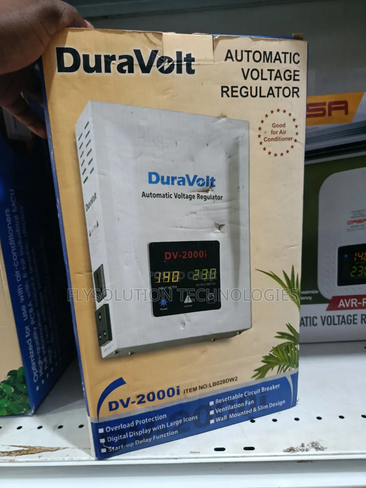 Duravolt Automatic Voltage Regulator (Avr) Dv-2000i