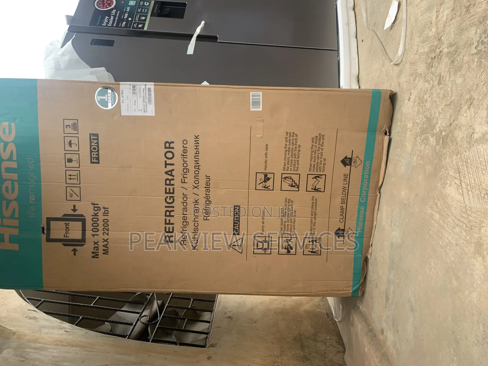 Fast Selling Hisense 516l Side by Side Refrigerator