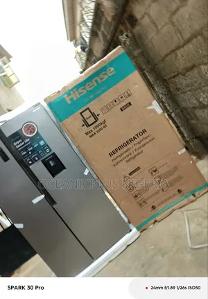 Hisense 516l Fast Freezing Side by Side Refrigerator