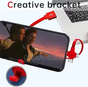 3 In 1 Retractable Multi Charging Cable