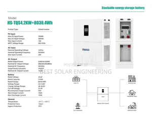 4.2kva With 8kwh Lithium Battery Solar System (Haisic) All in One