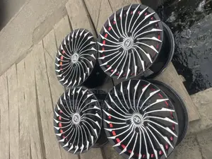 17-inch Camry Black/Sliver With Red Inside