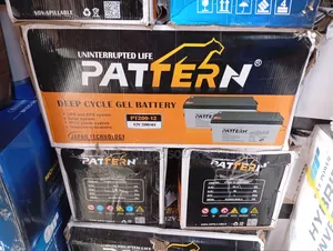 Pattern Solar Battery