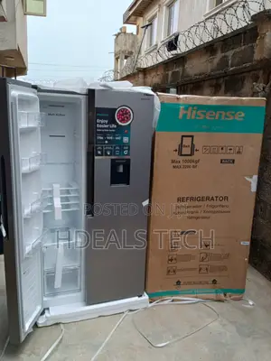 Hisense Rc-67ws - Spacious Side-by-Side Refrigerator