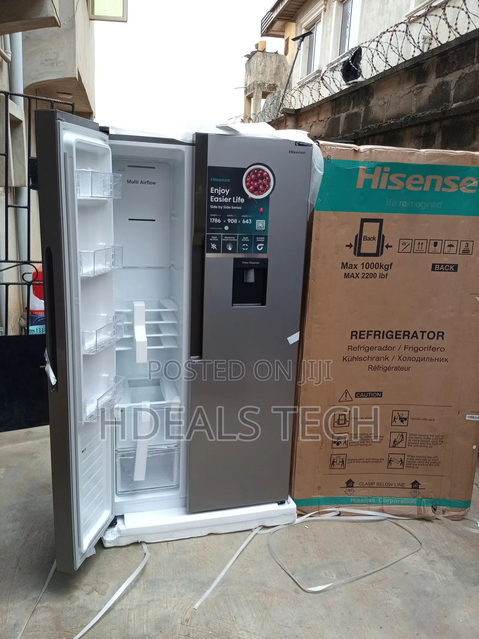 Hisense Rc-67ws Refrigerator - Sleek Modern Design