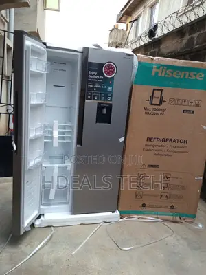 Hisense 516l Inverter Side-by-Side Refrigerator - Rc-67ws
