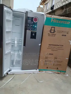 Hisense Rc-67ws - Energy-Efficient Side-by-Side Fridge