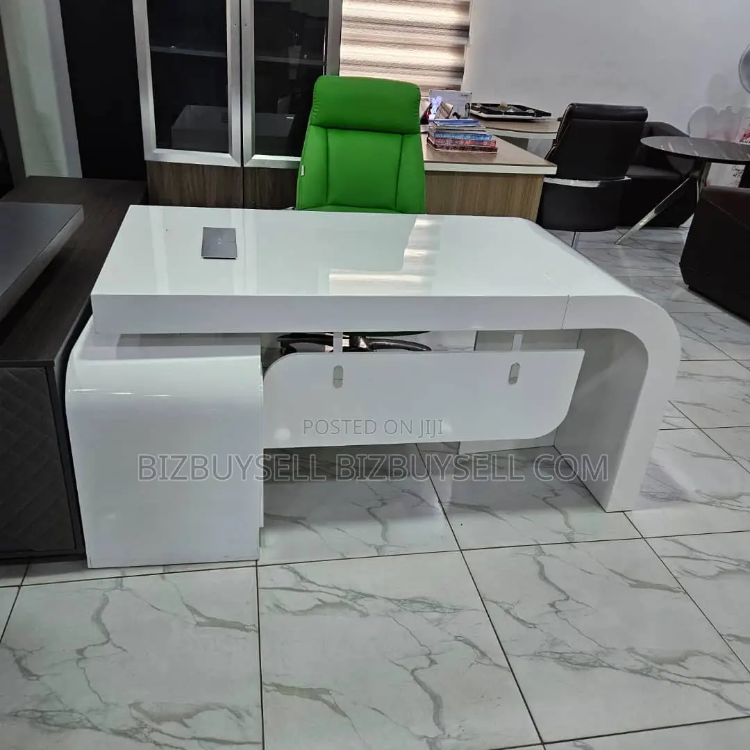 Executive White Table 1.8meters