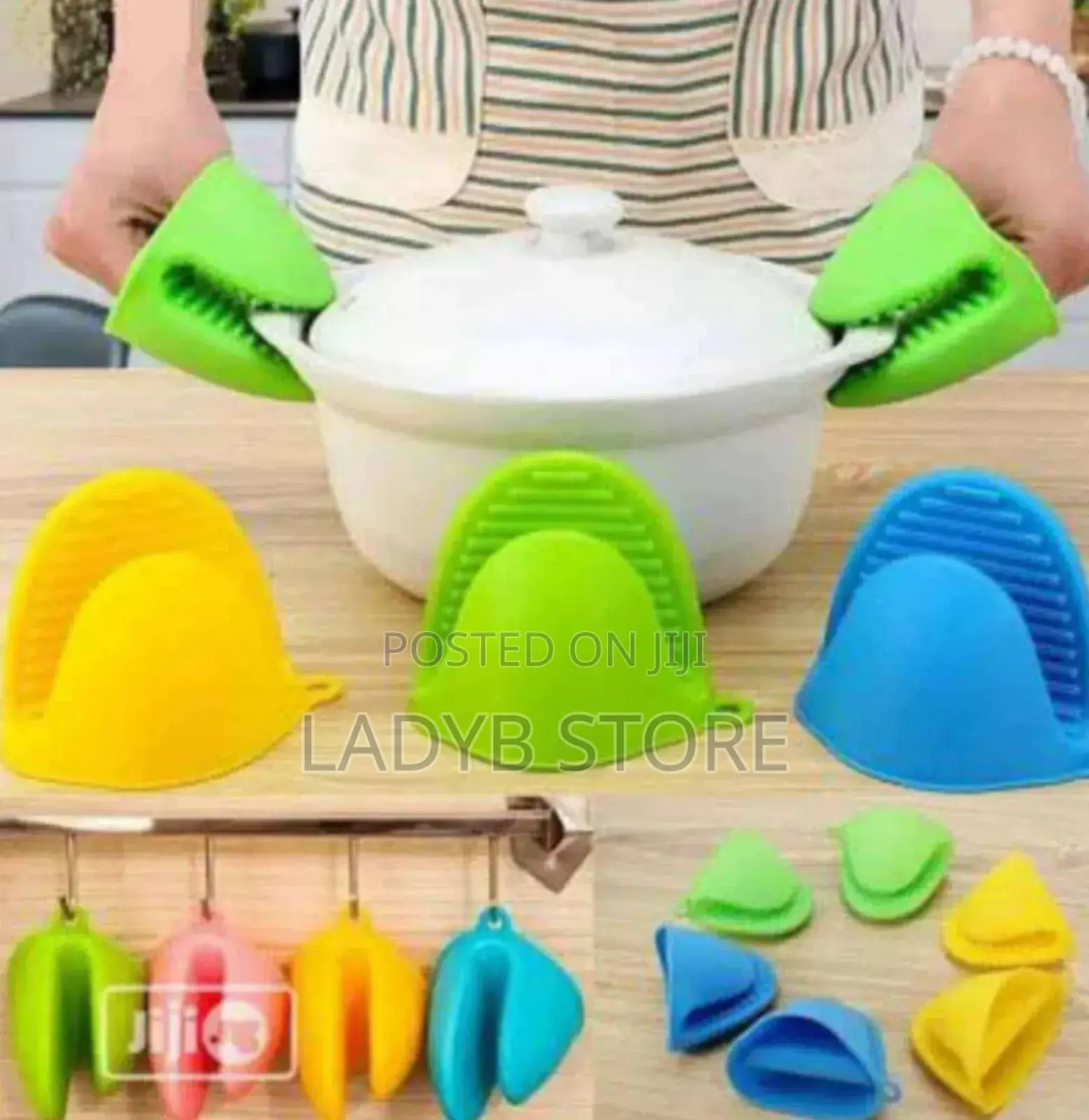 1pc Silicone Pot Handle Holder