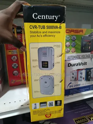 1.5hp Century Automatic Voltage Stabilizer CVR-Tub 2000va-B