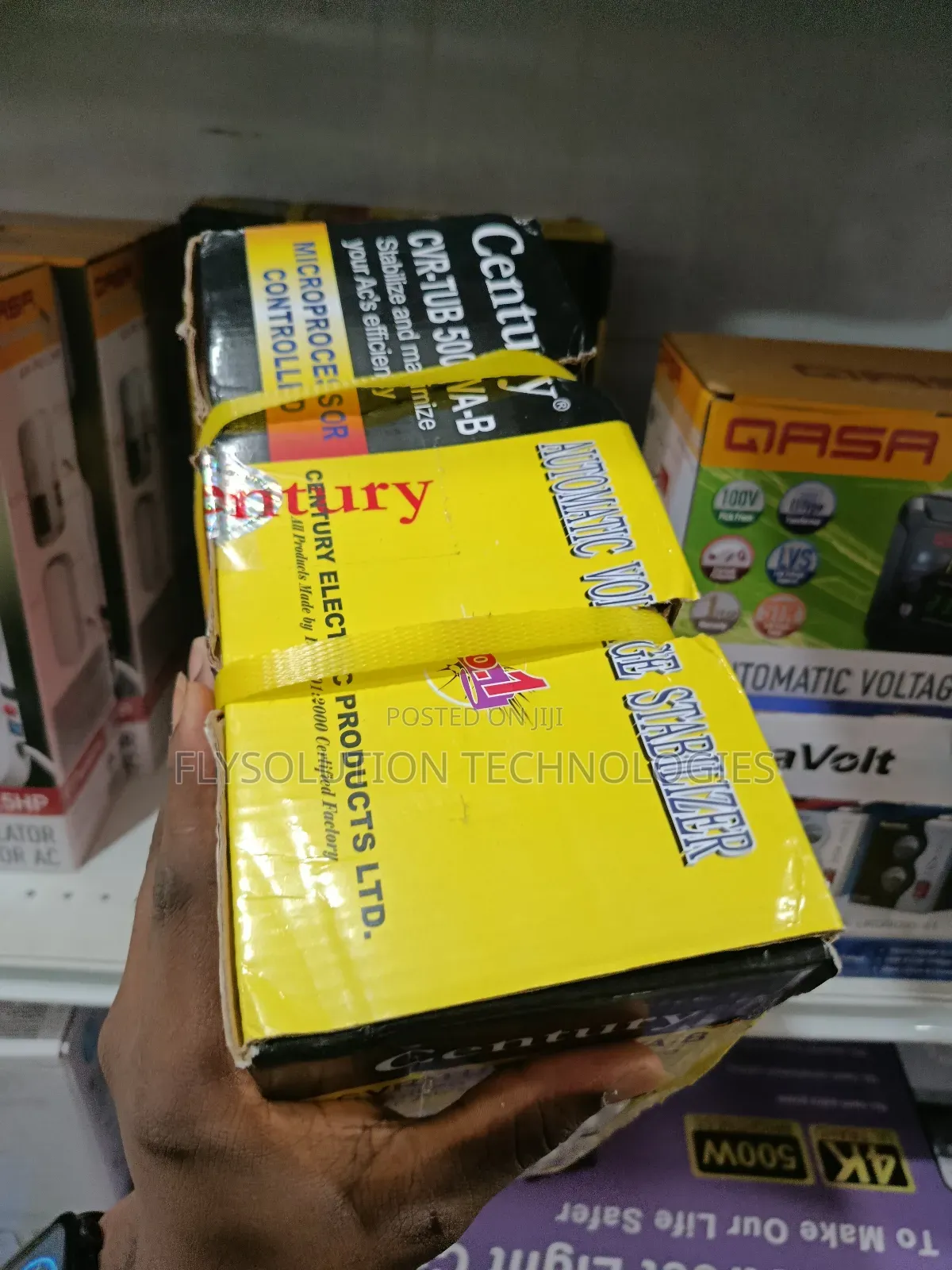 1.5hp Century Automatic Voltage Stabilizer CVR-Tub 2000va-B