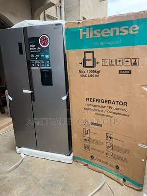 Top Hisense 516l Rc-67ws Side by Side Refrigerator
