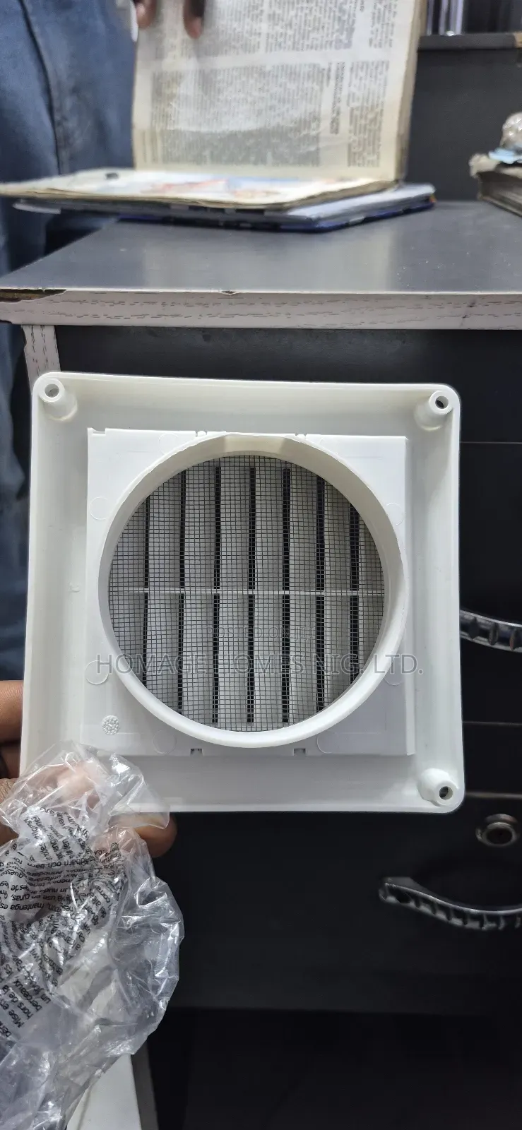 4" Extractor Fan Cover