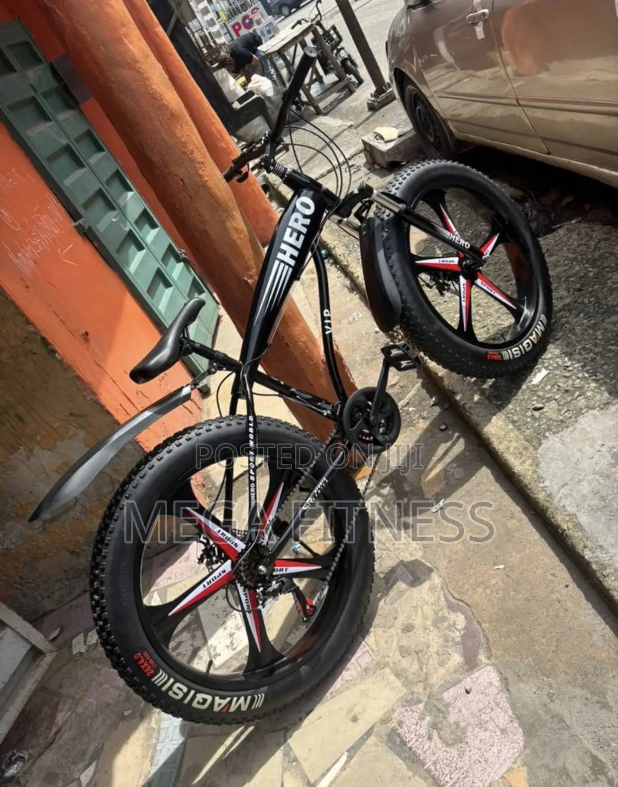 Hero Fat Tyre( Non-Foldable) Bicycle