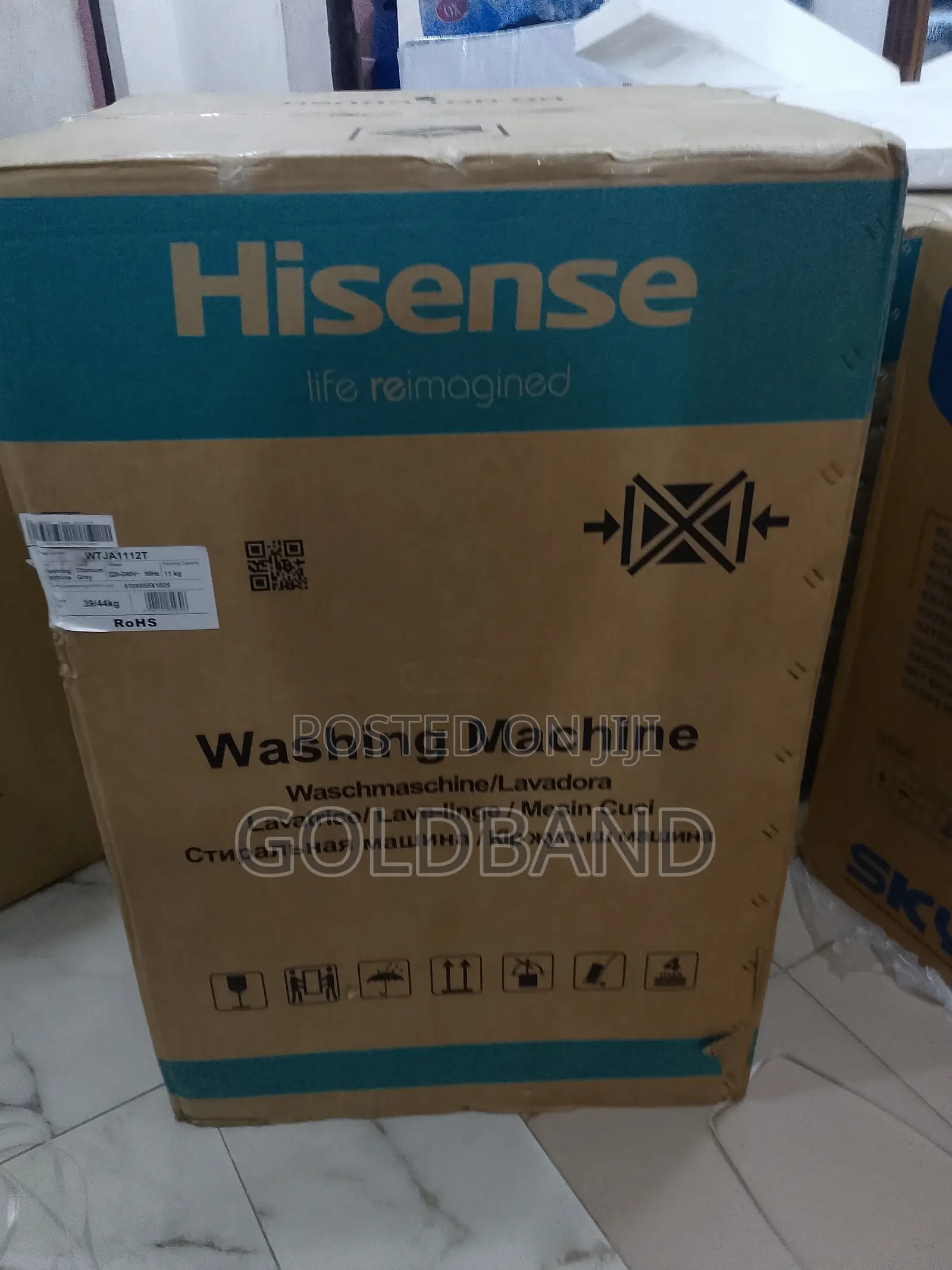 Hisense 11kg Top Load Automatic Washing Machine