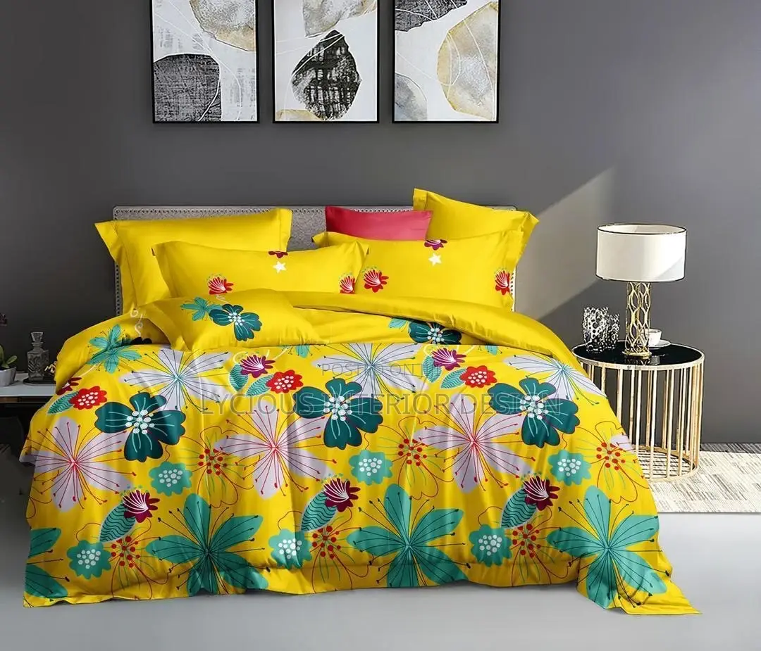 Beddings Set Colorful Prints