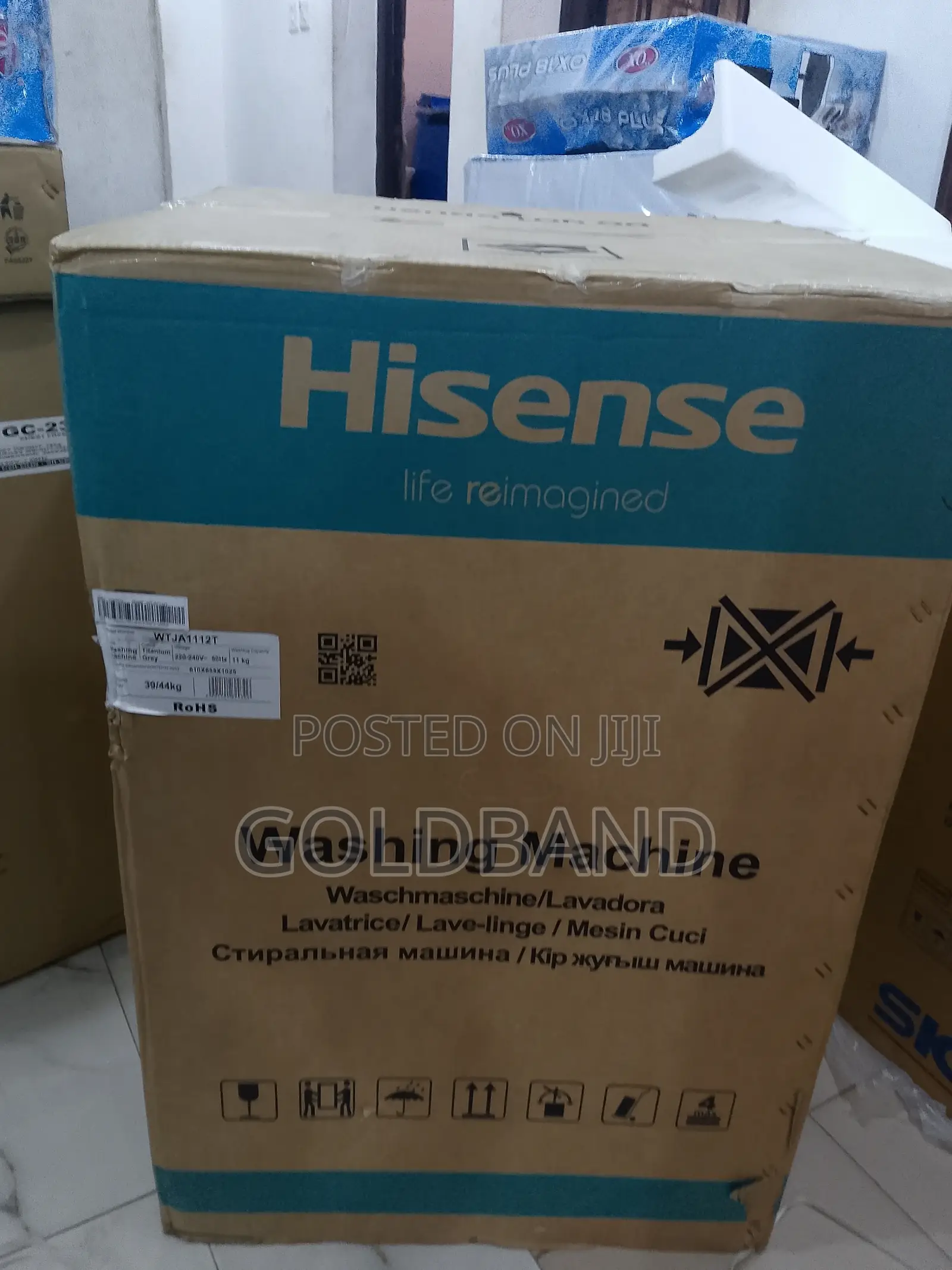 Hisense 11kg Top Load Automatic Washing Machine for Laundry