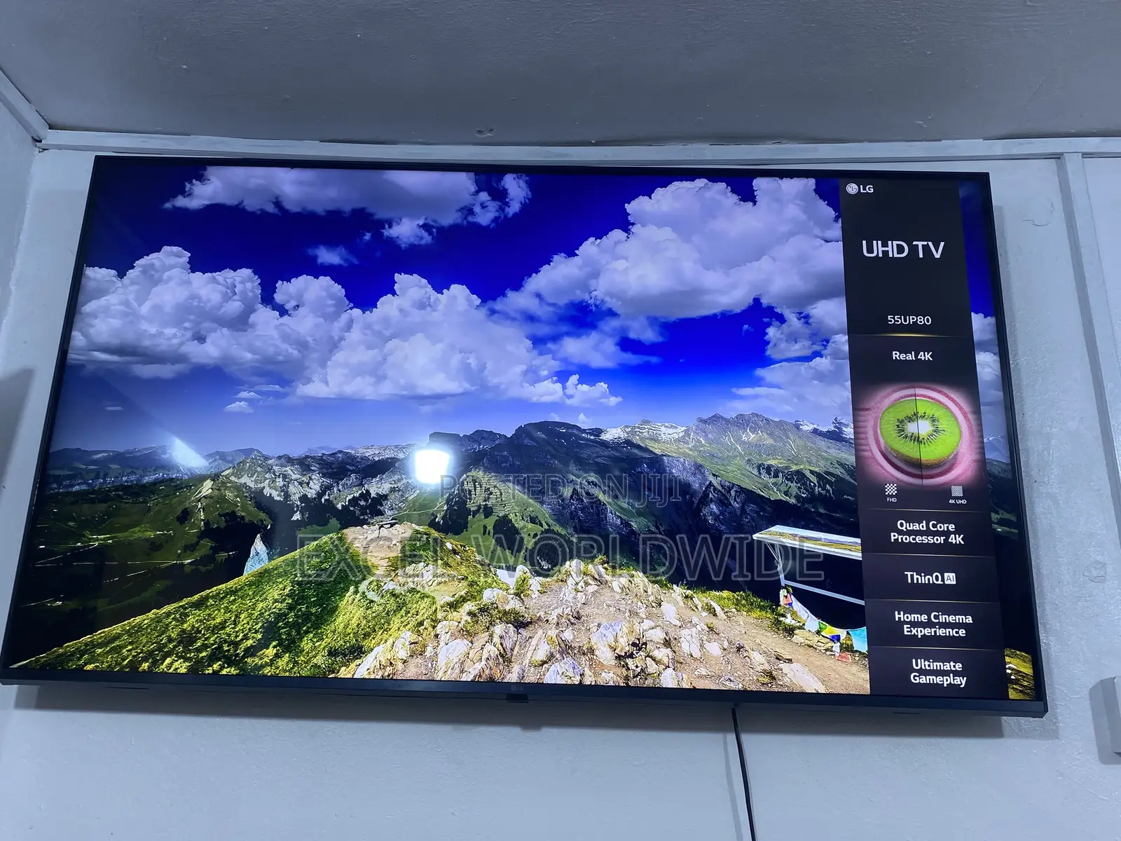55” Lg Webos Smart Tv With Cord Core Processor