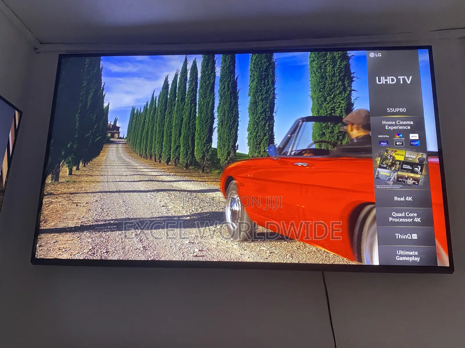 55” Lg Webos Smart Tv With Cord Core Processor