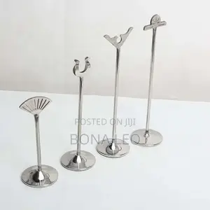 Stainless Steel Table Number Stand