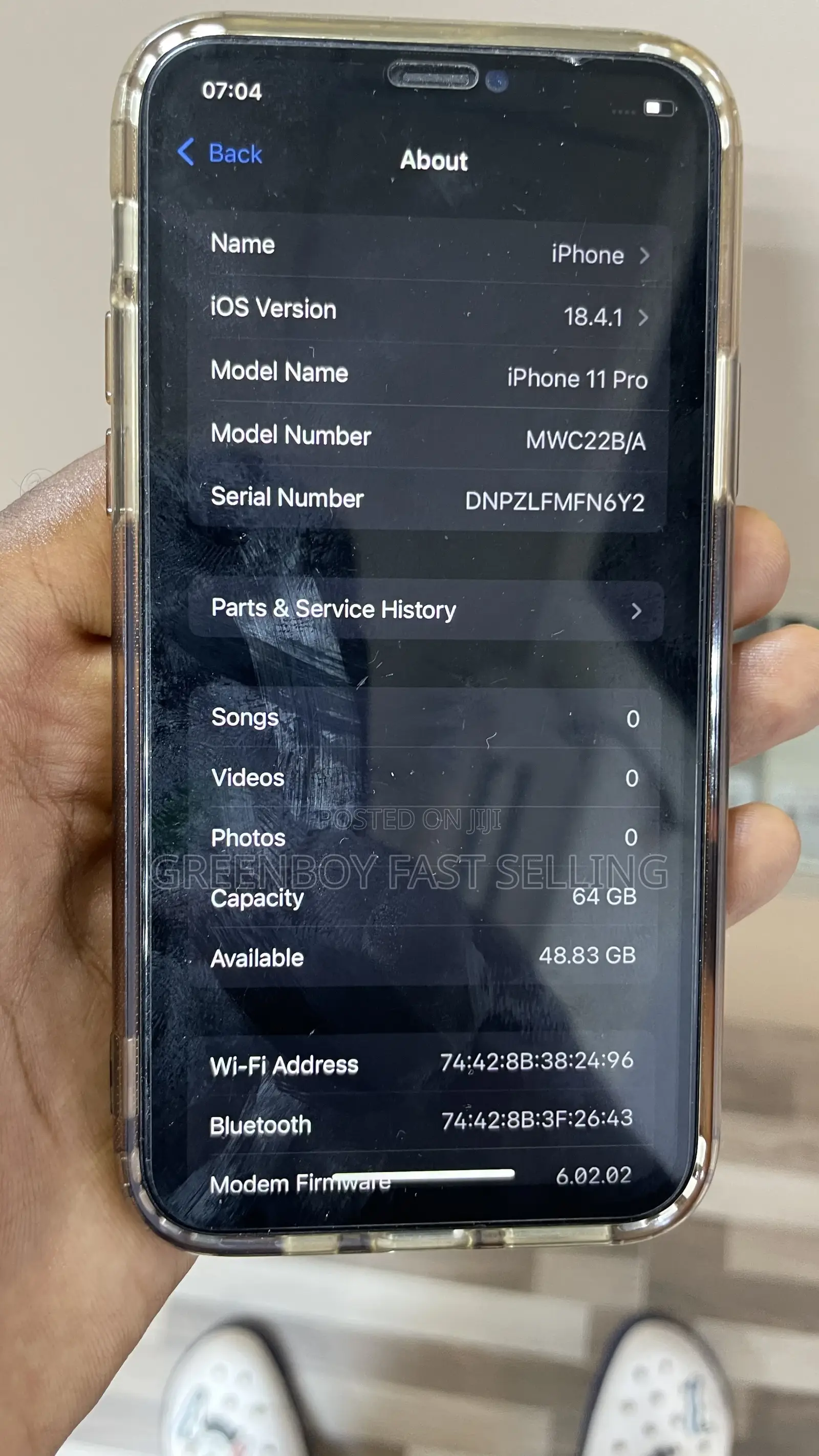 Apple iPhone 11 Pro 64 GB Black