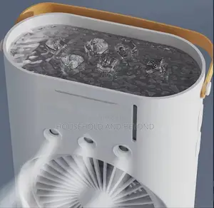 Double-Ended Spray Fan Two Head Air Conditioner With Water