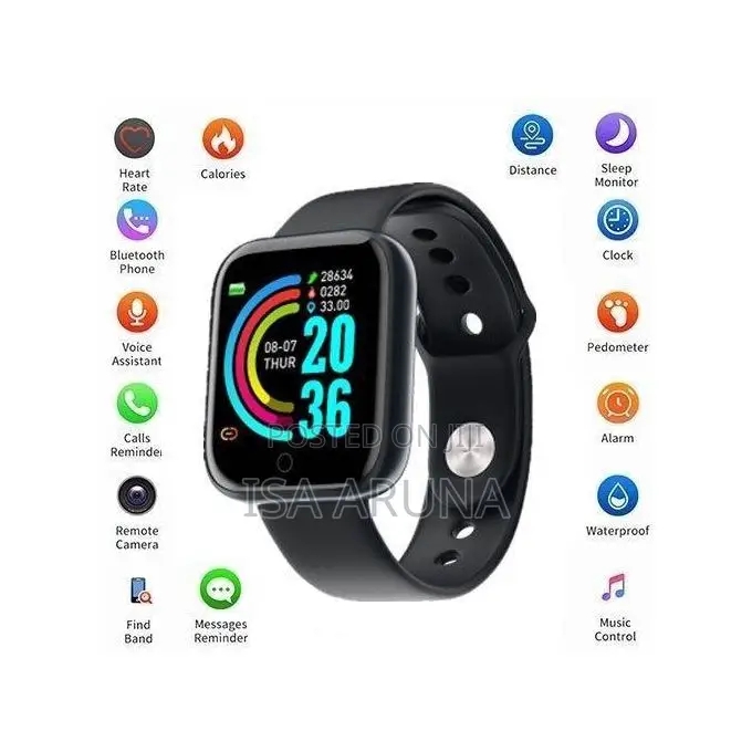 Y68 Smart Bluetooth Watch Life Watch for Ios and Android