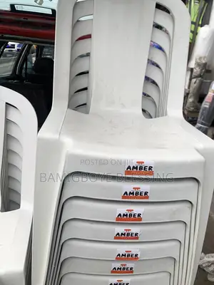White Plastic Chiar