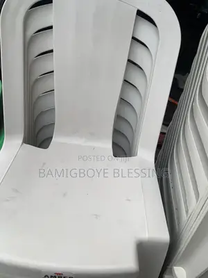White Plastic Chiar