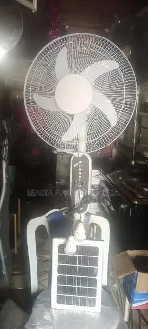 10watt Solar Rechargeable Fan