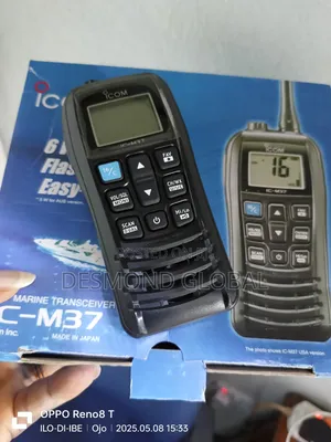 VHF Marine Transceiver , Ic -M37