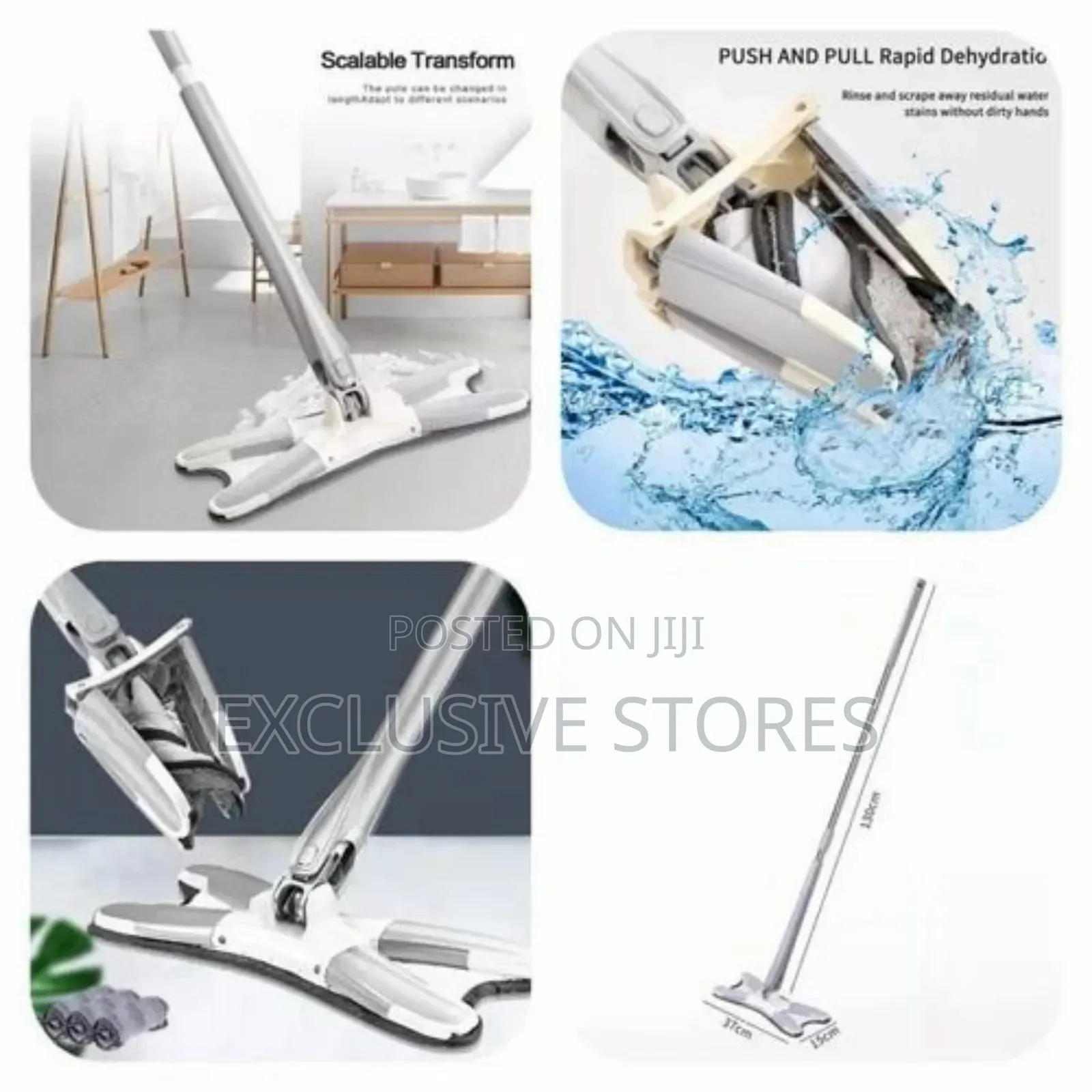 Folding Spin Mop