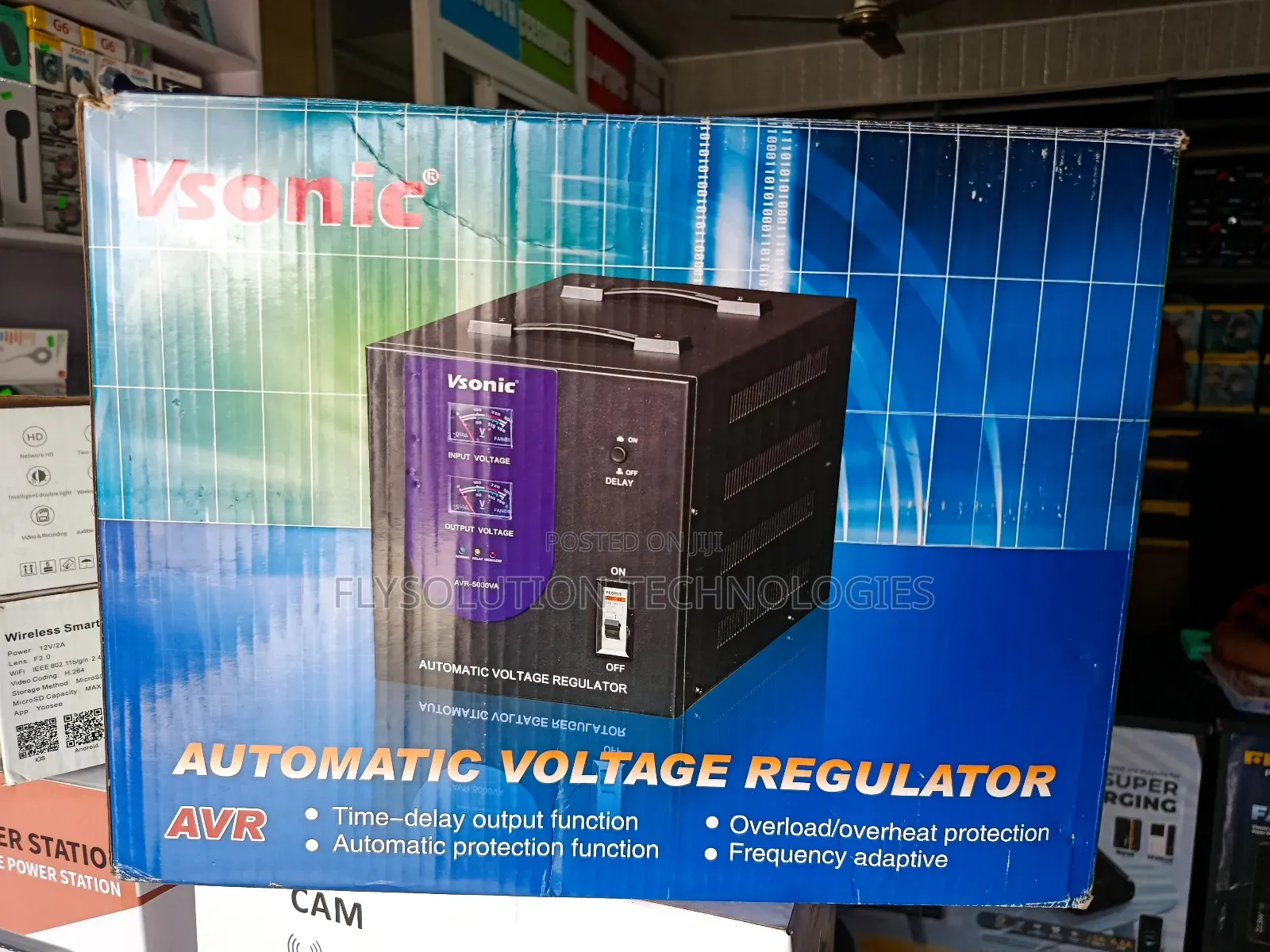 Vsonic 5000watts Automatic 5kva Voltage Regulator (Avr