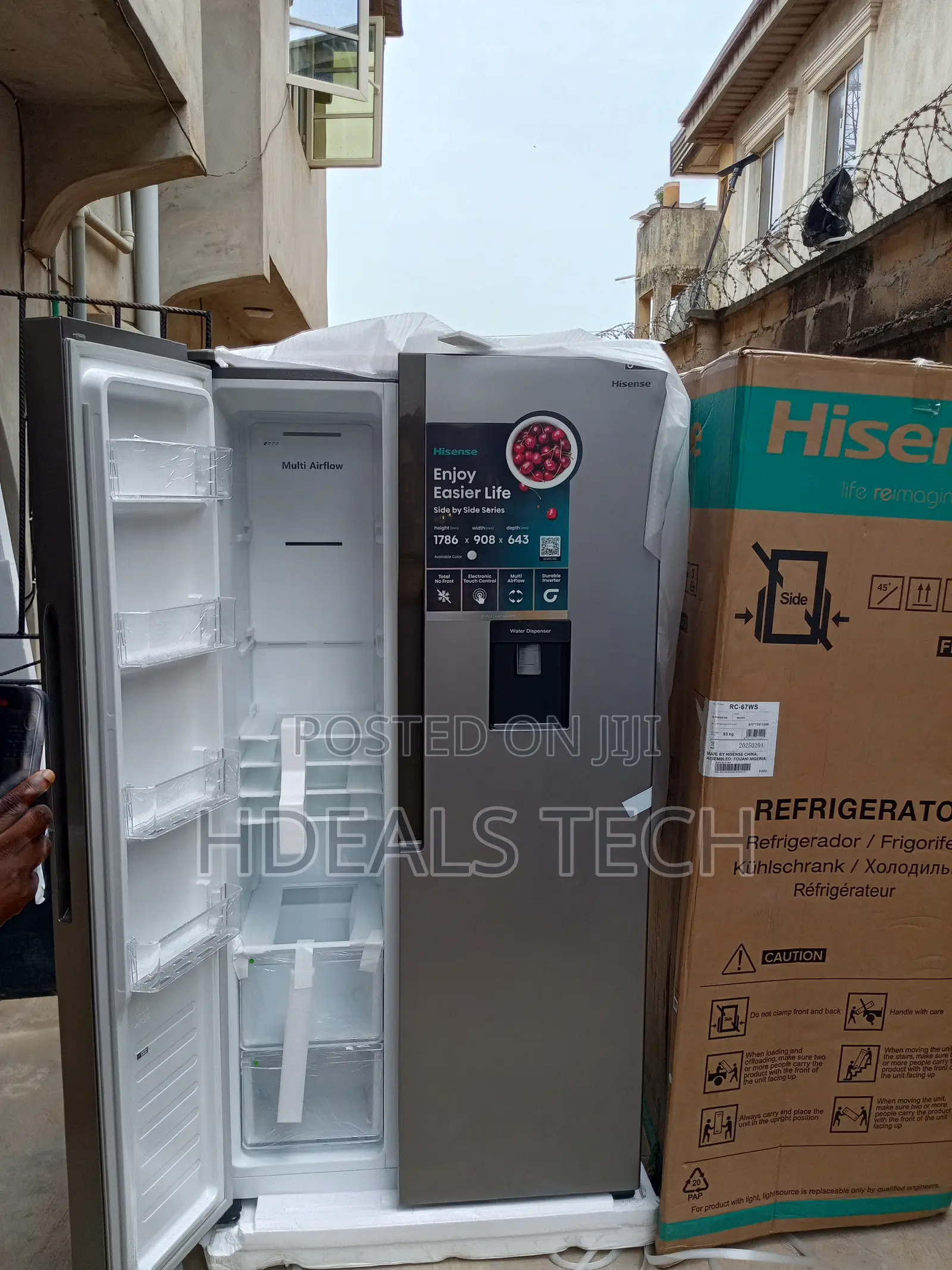 Hisense Rc-67ws Side-by-Side Refrigerator - User Ratings