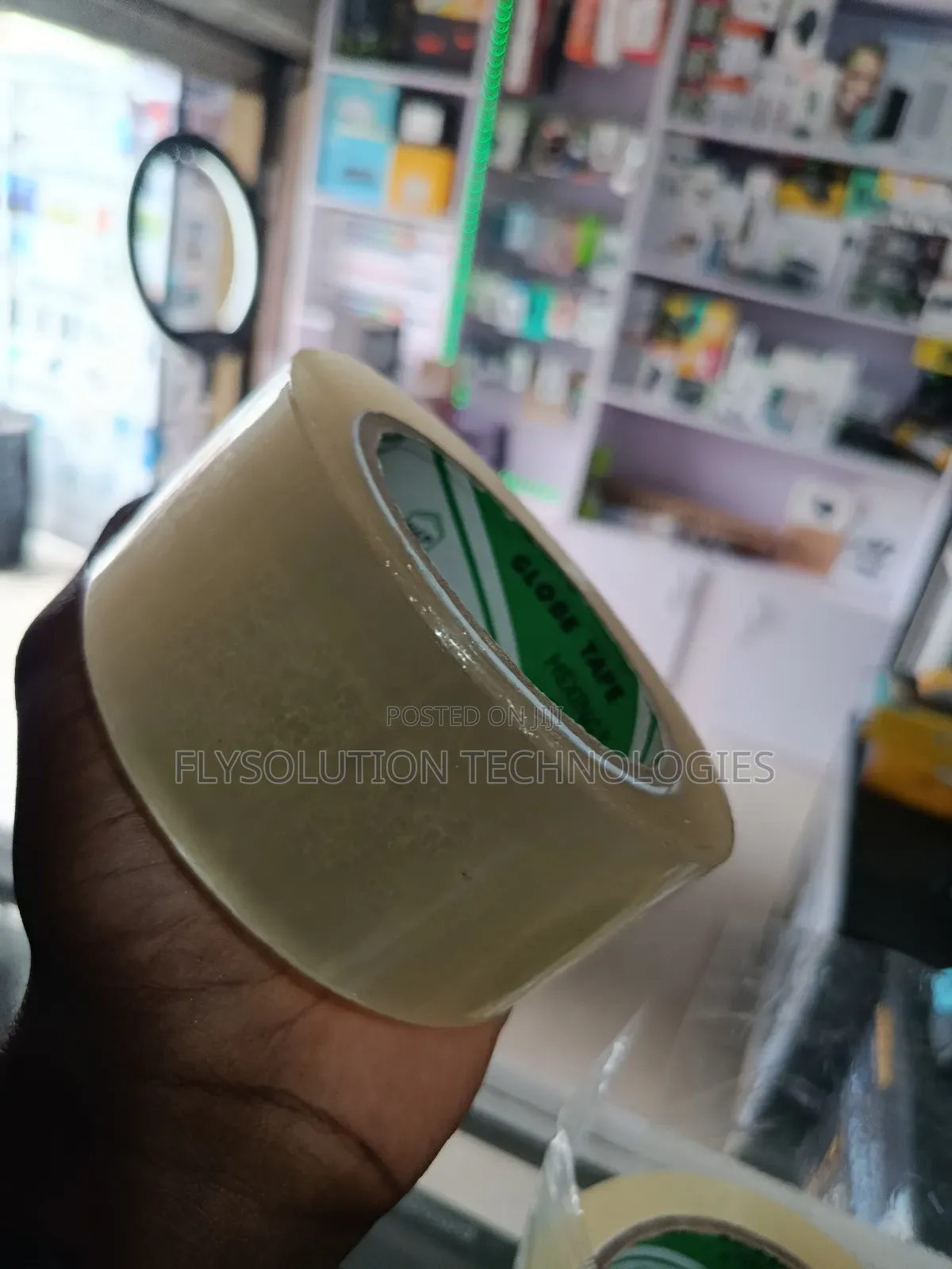 Plain Clear Adhesive Sealing Tape Rolls