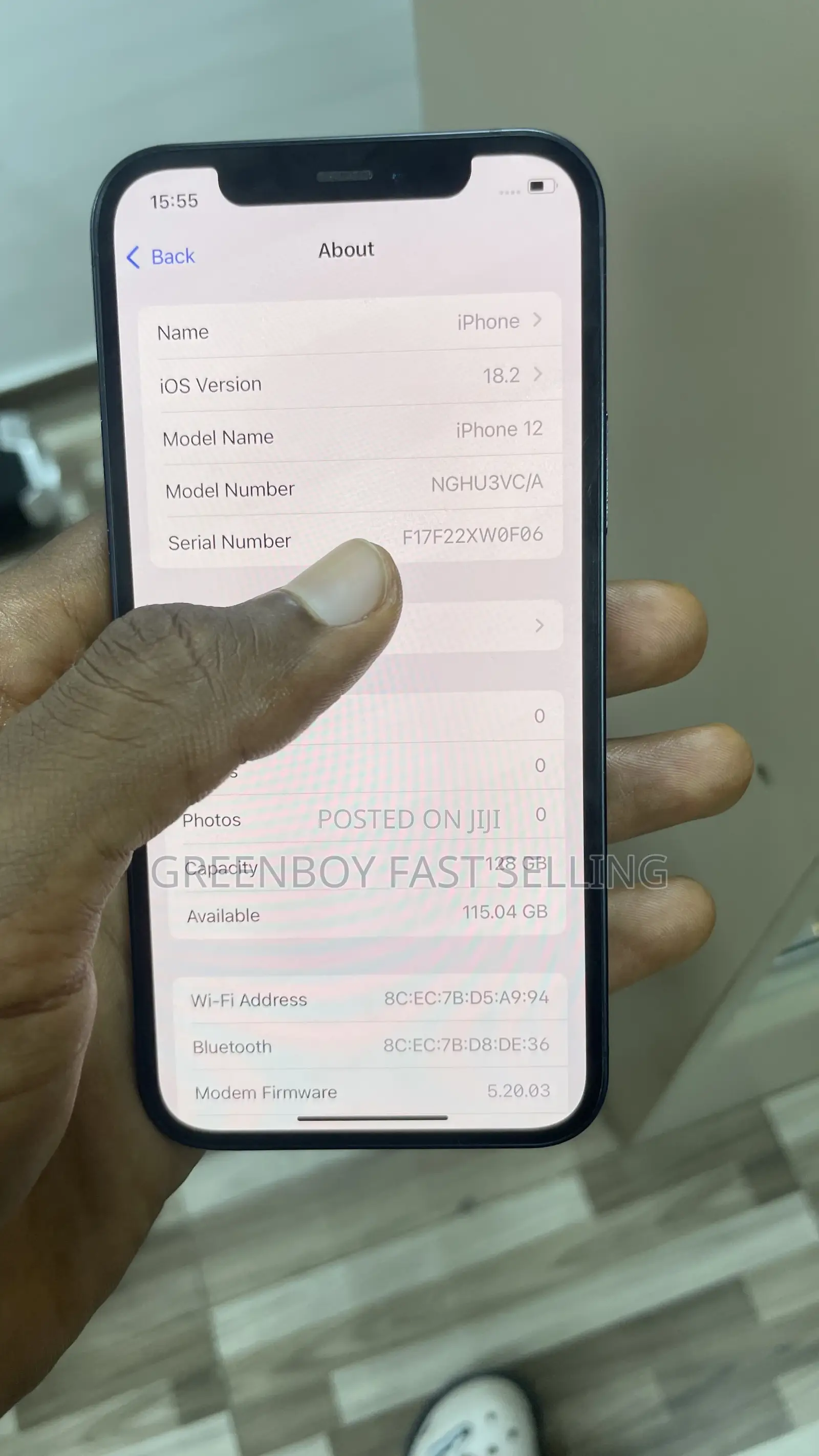 Apple iPhone 12 128 GB Black