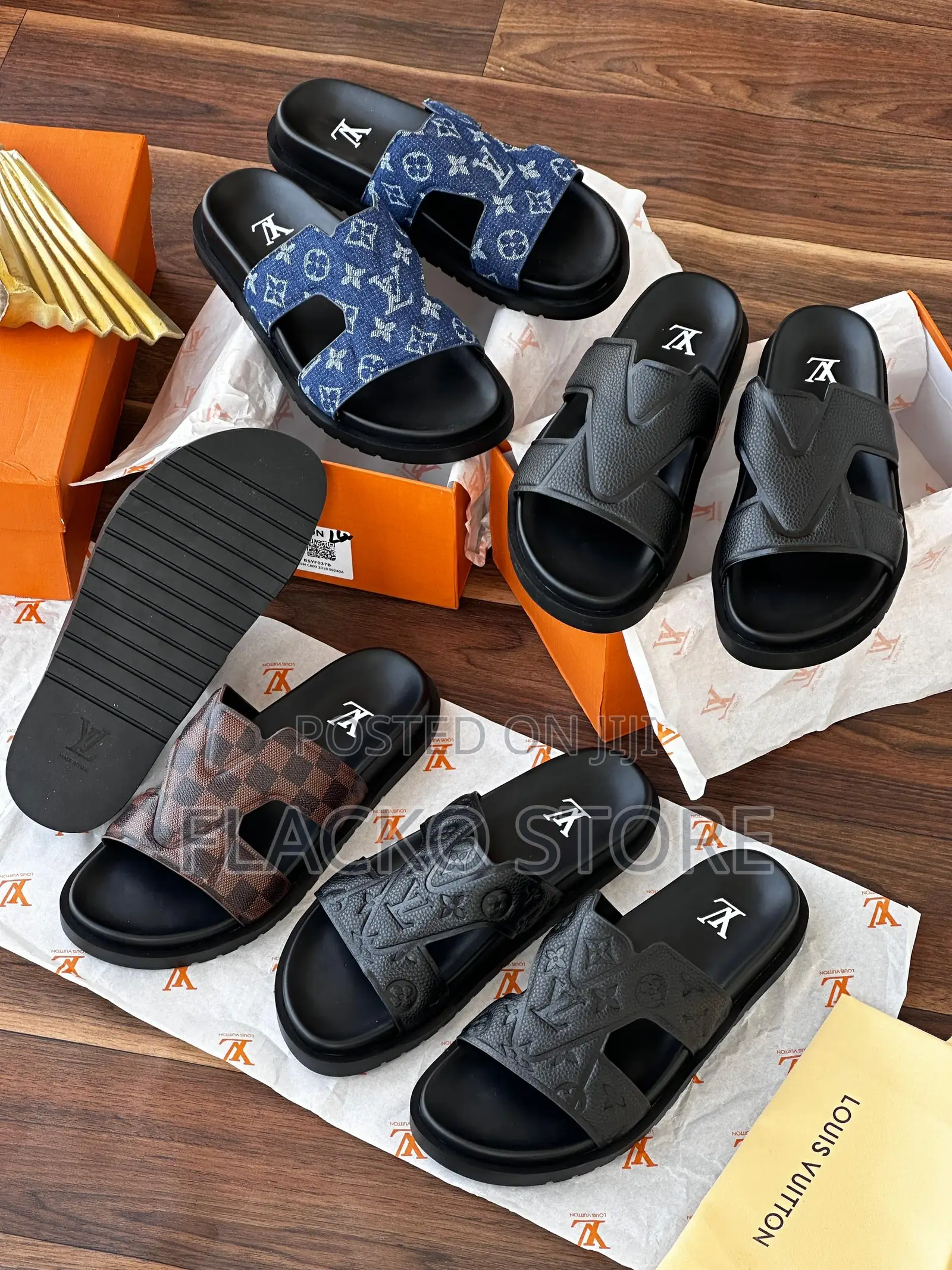 Original Louis Vuitton Slip Ons