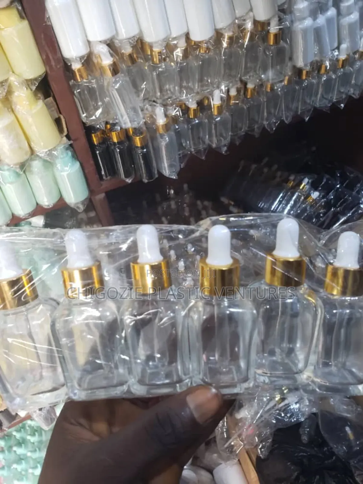 50ml Dropper Square Shape