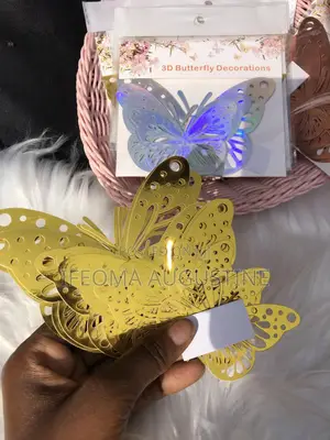 3d Butterfly Stickers