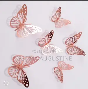 3d Butterfly Stickers