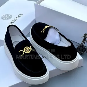 Photo - Versace Original Leather Loafers