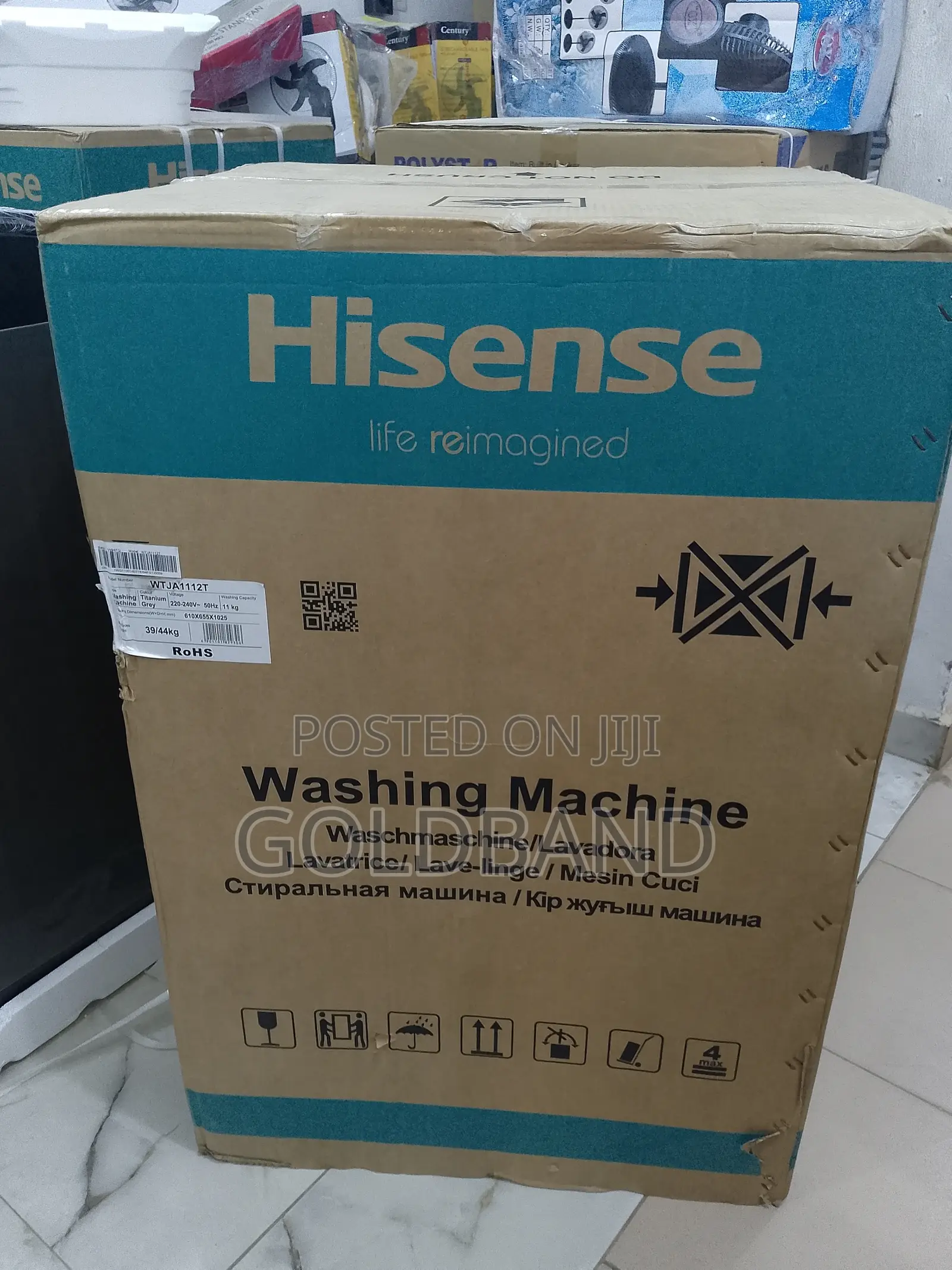 Hisense 11kg Dual Function Automatic Washing Machine