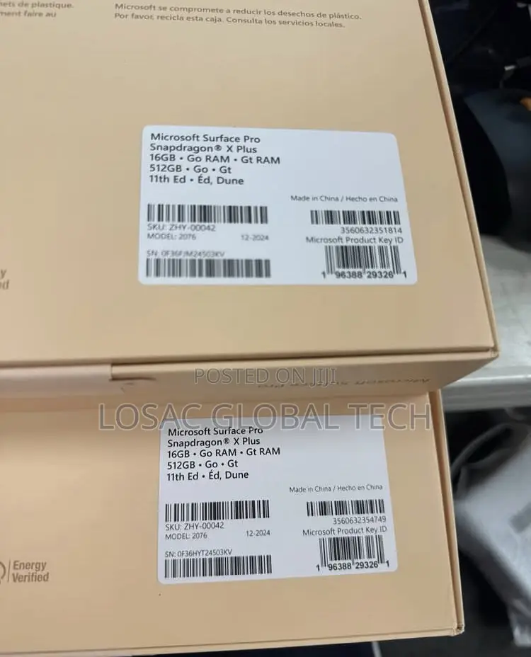 New Microsoft Surface Pro 16GB Qualcomm Snapdragon X Plus SSD 512GB