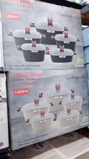 Love Smile 10pcs Granite Non Stick Cookware Set