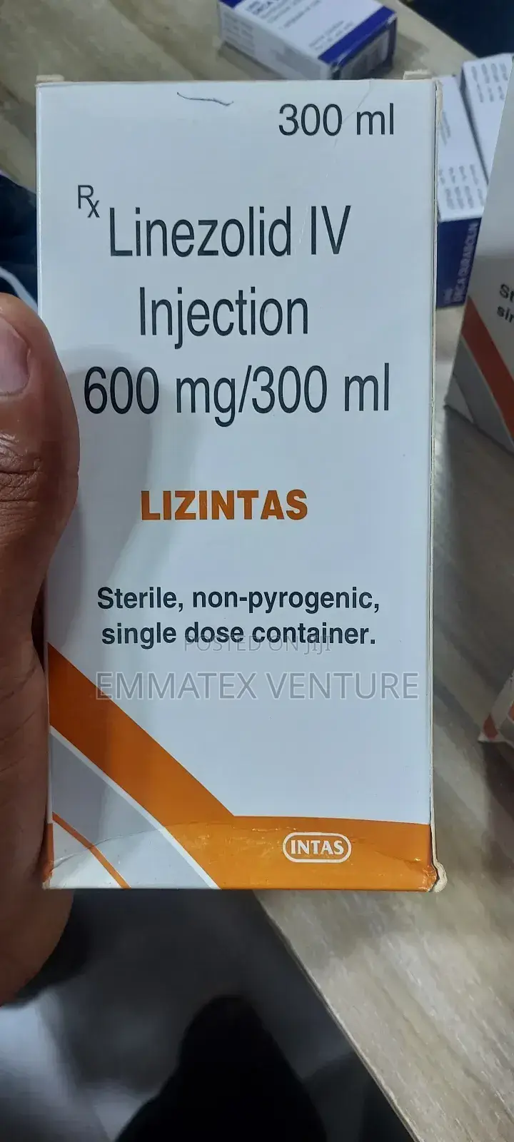 Linezolid Injection 600mg/300ml